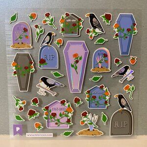 Pipsticks Ravens Halloween Stickers